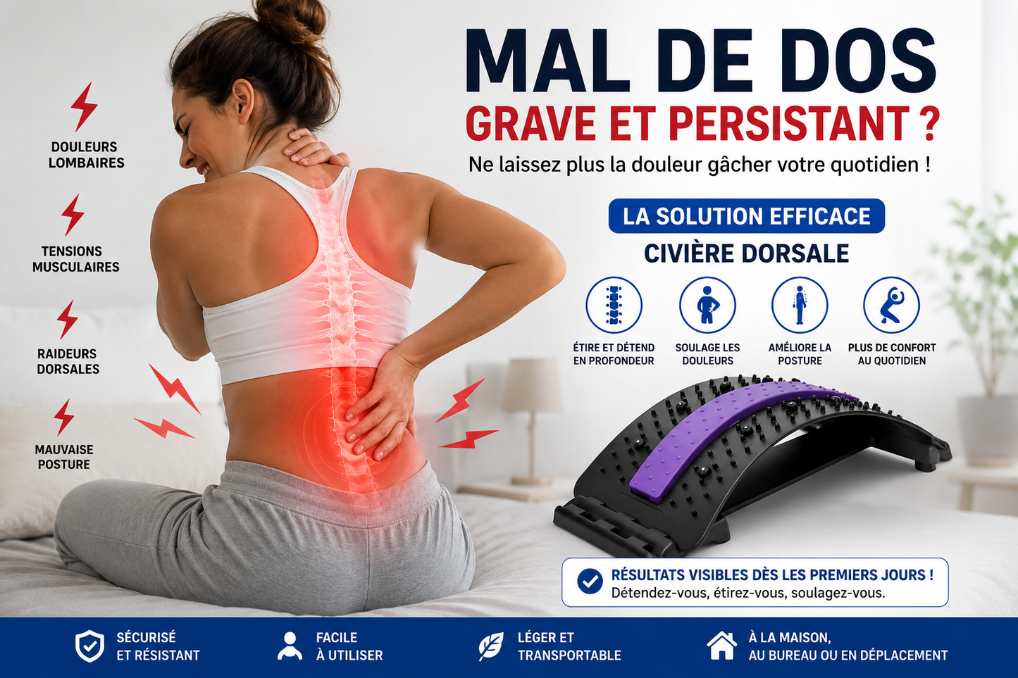CIVIERE DORSALE: Qualite preminium